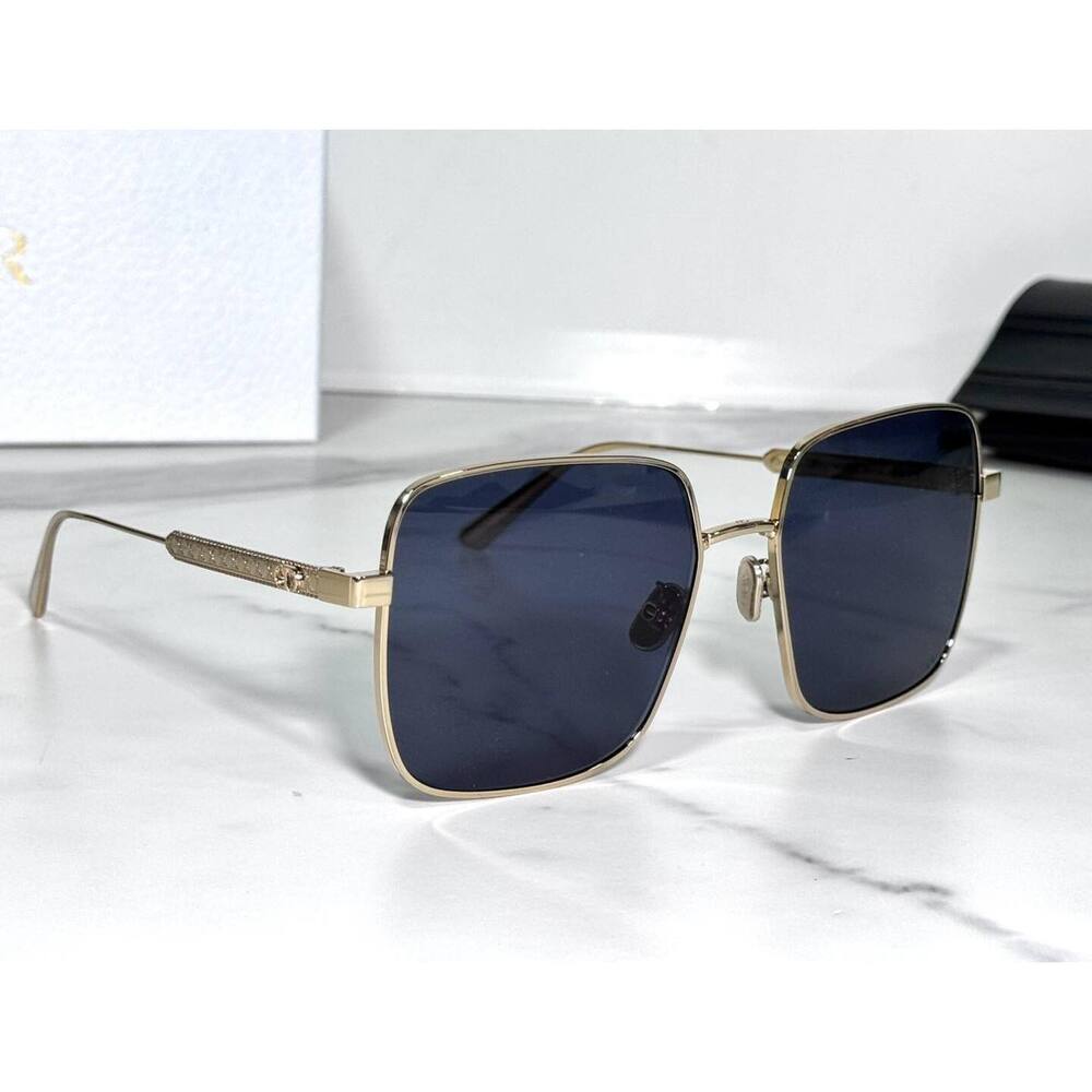 NWT Christian Dior CD40172U-10V-59 Gold Dh 59mm Sunglasses